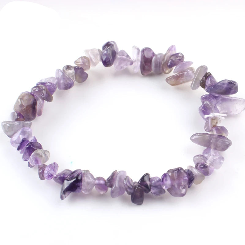 bracelet pierre naturelle améthyste