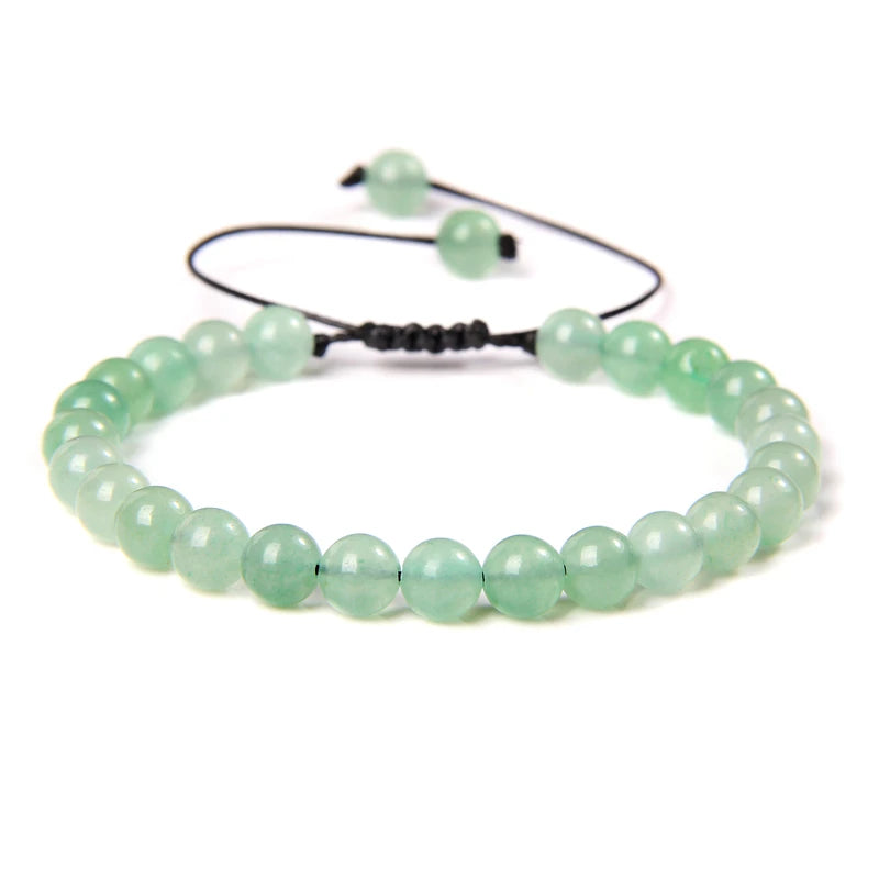 Bracelet tressé en Aventurine