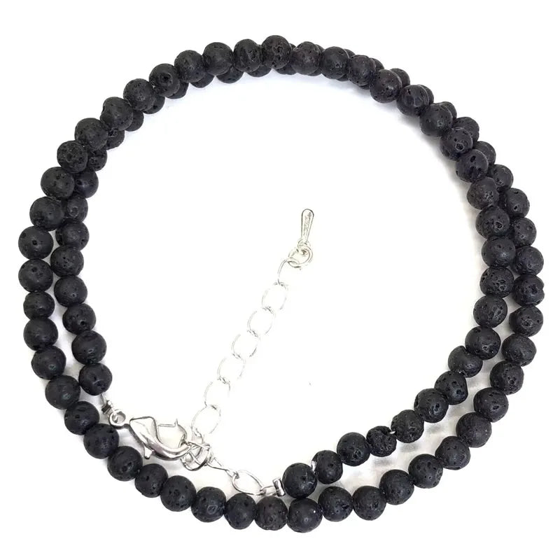 Collier en Pierre de Lave