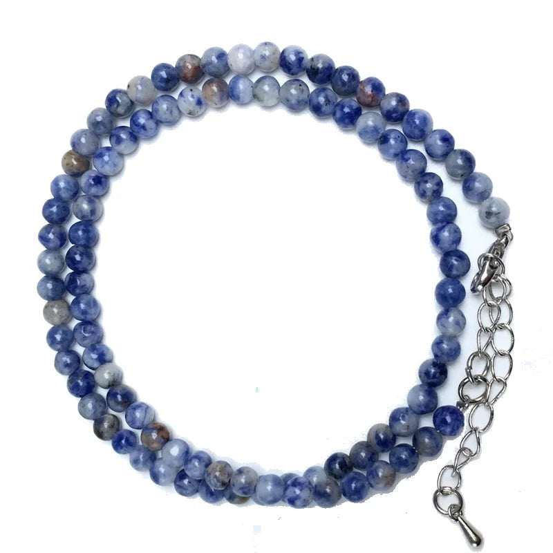 Collier en Sodalite