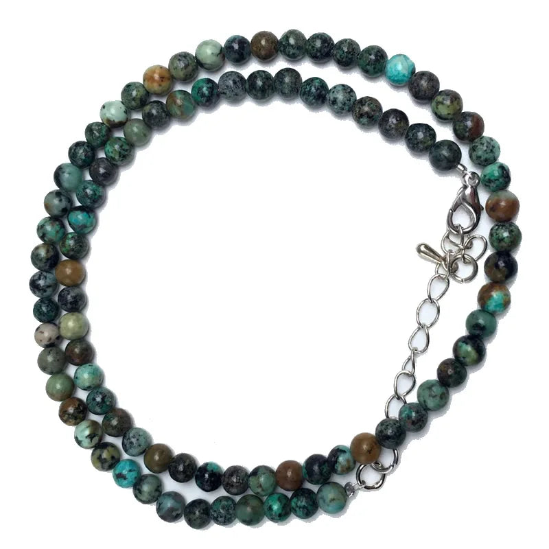 Collier en Turquoise Africaine