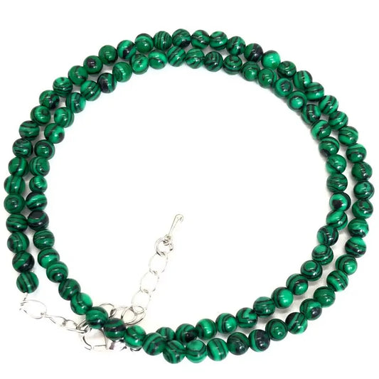 Collier en Malachite