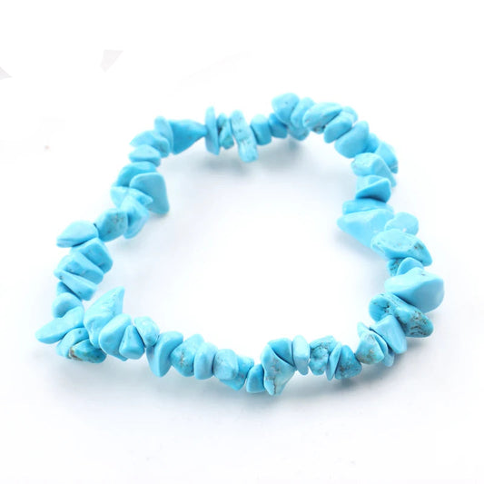 Bracelet baroque Turquoise Bleue