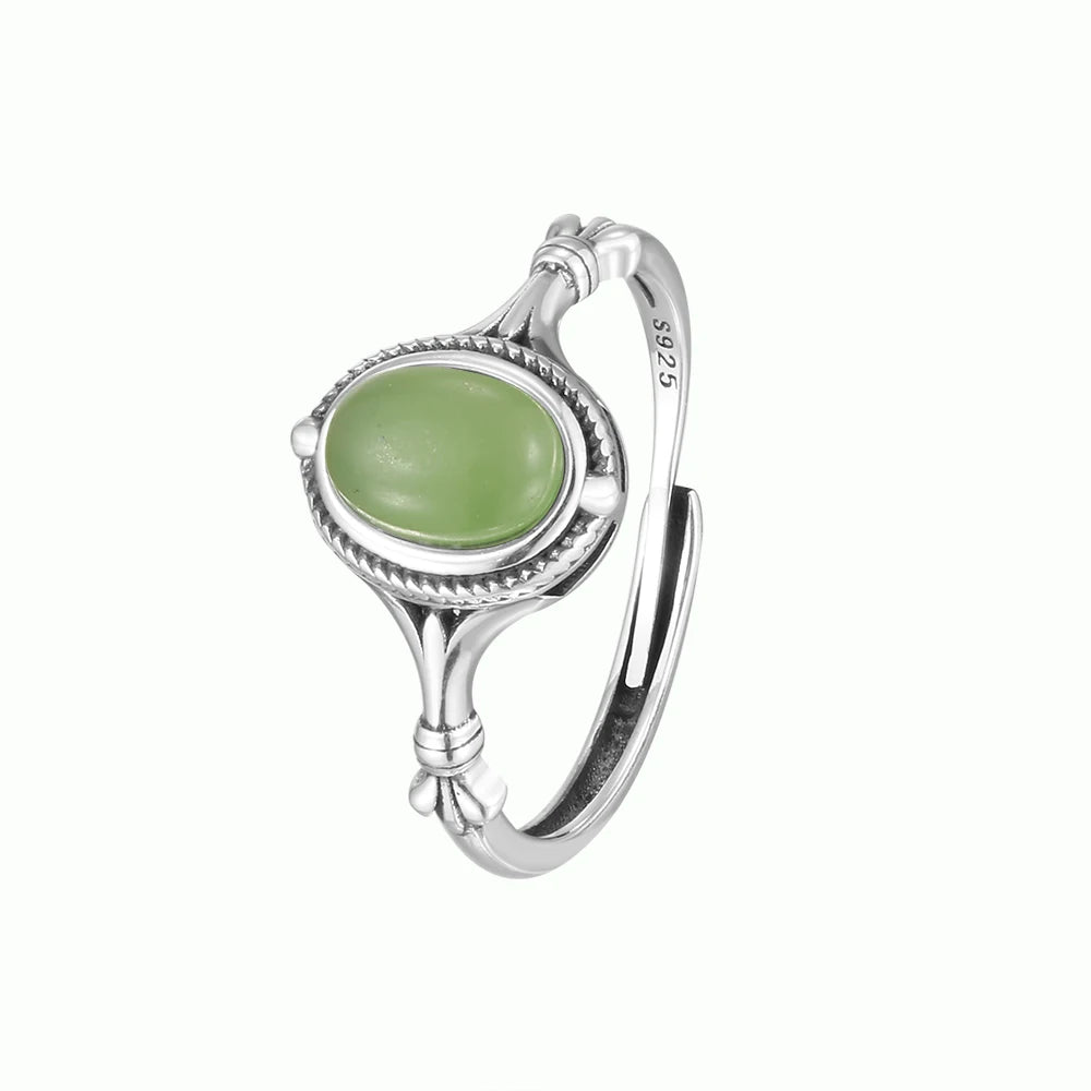 Bague argent en Jaspe