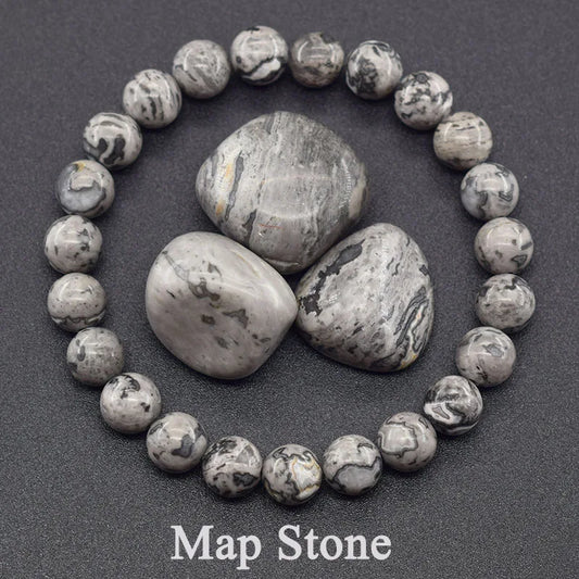 Bracelet en Jaspe paysage
