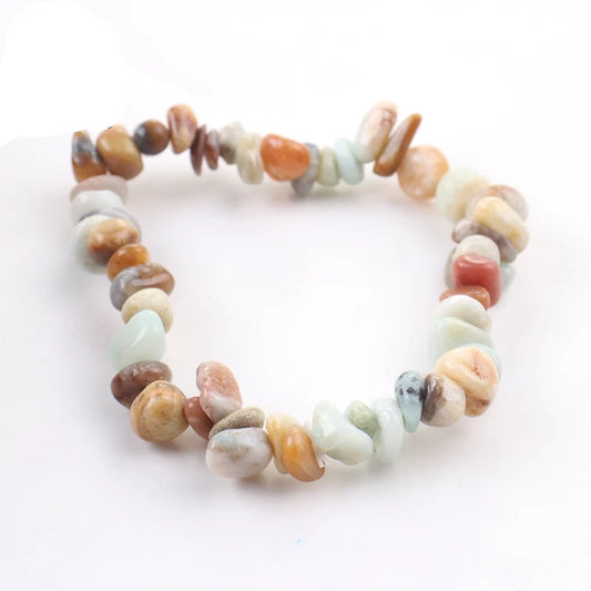 Bracelet Baroque en Amazonite