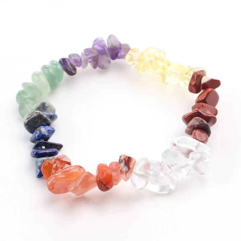 bracelet baroque 7 chakras