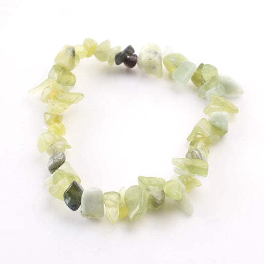 bracelet en pierre jade serpentine