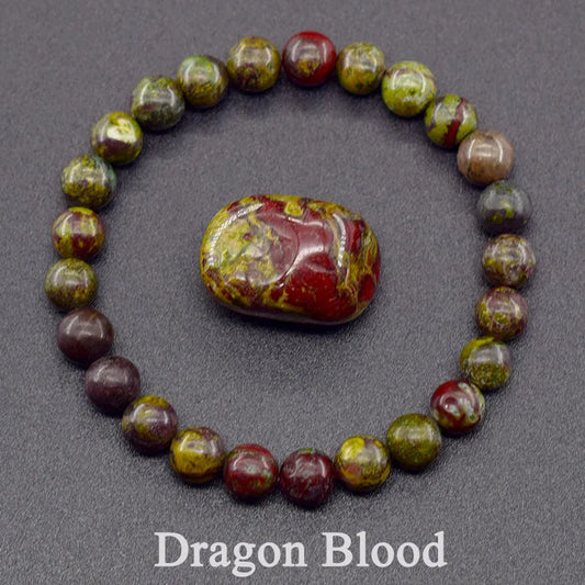 Bracelet en Jaspe Sang de Dragon