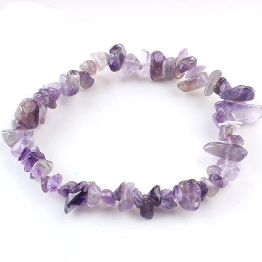 bracelet pierre naturelle améthyste