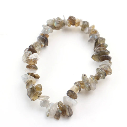 Bracelet en pierres naturelles de Labradorite