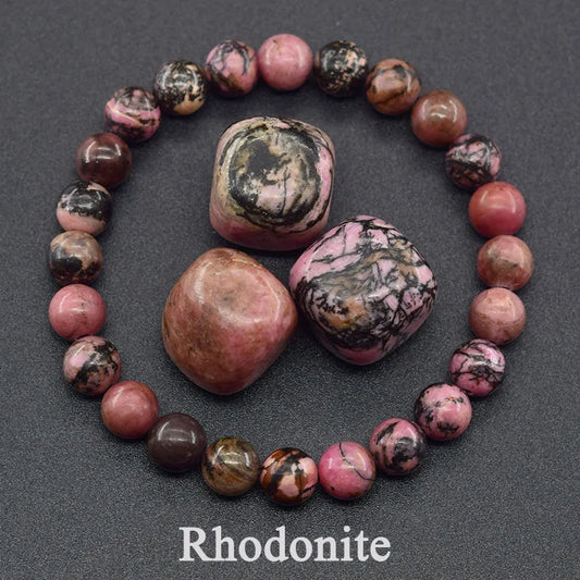 Bracelet en Rhodonite