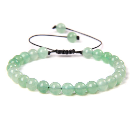 Bracelet tressé en Aventurine