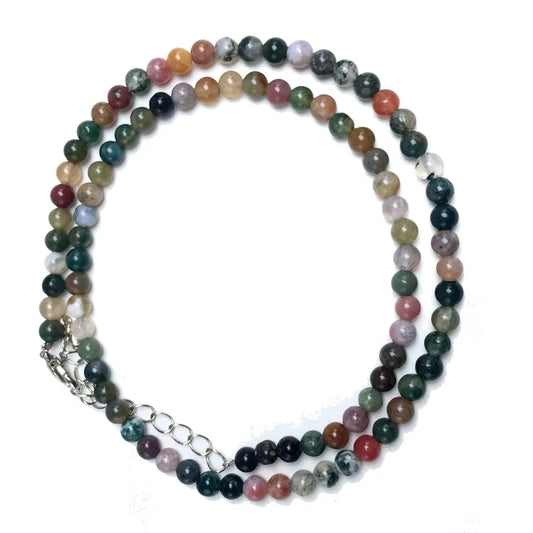 Collier en Agate Indienne
