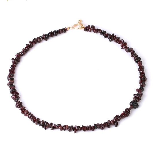Collier Baroque en Garnet