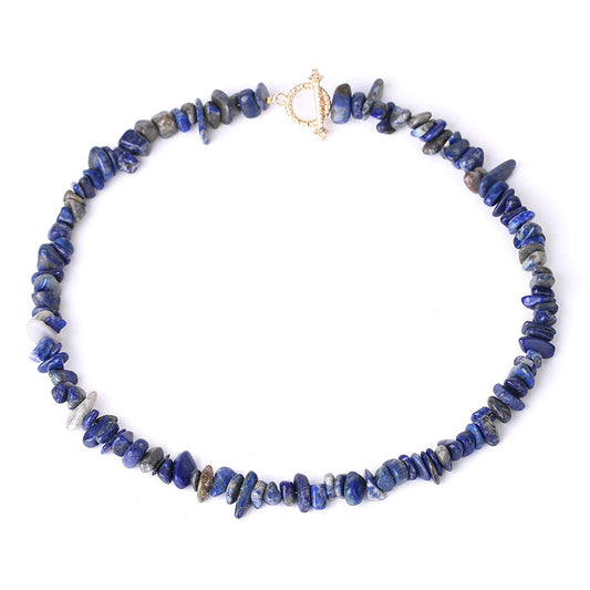 Collier Baroque en Lapis Lazuli