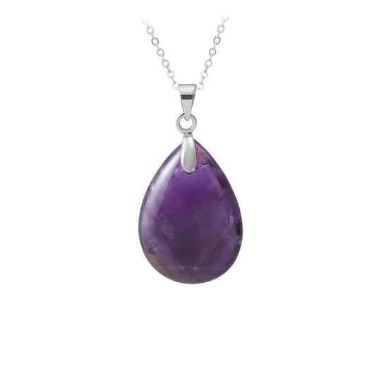 Pendentif argent en Améthyste