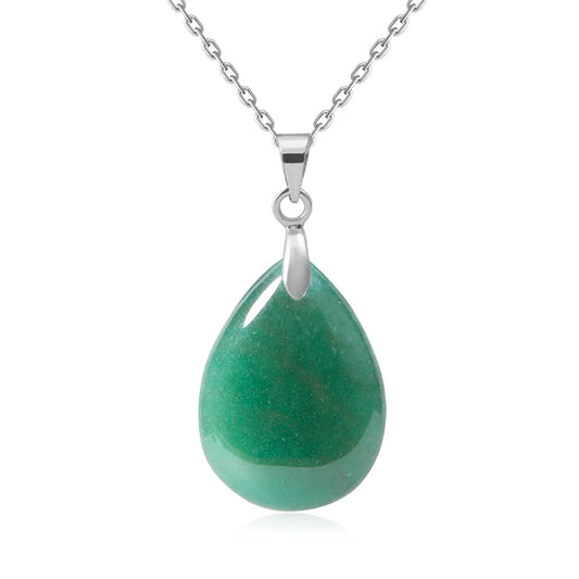 Pendentif argent en Aventurine