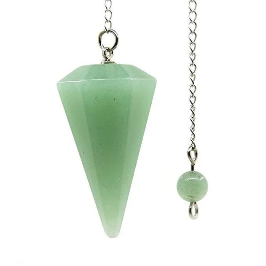 Pendule en pierre naturelle : Aventurine Verte