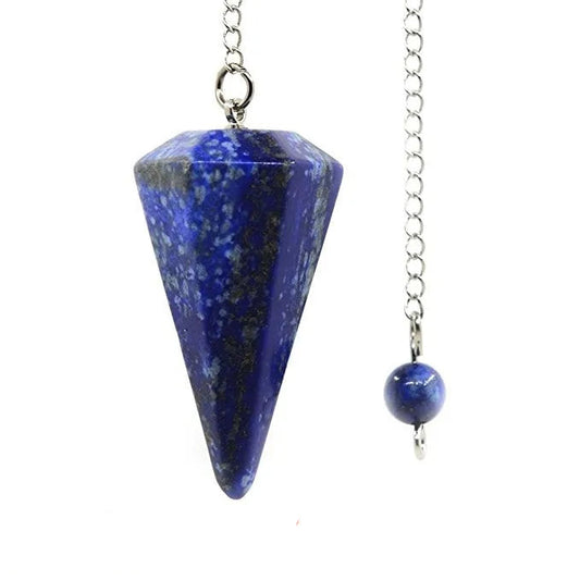 Pendule en pierre naturelle de Lapis Lazuli