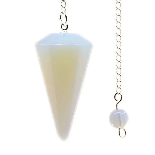 Pendule en pierre naturelle : Opale